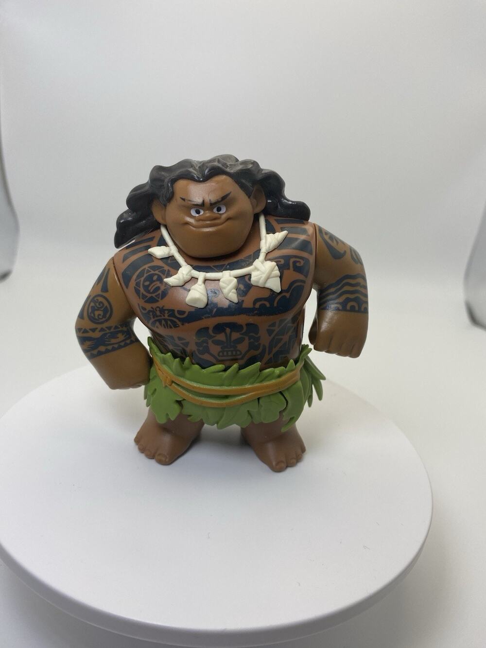 Disney Moana Maui Action Figure 4” Chunk Vinyl Demi-God Of The Wind And Sea